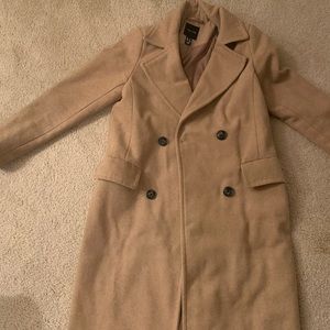 Camel wool coat